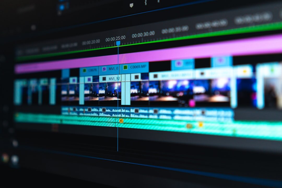 color grading video edit